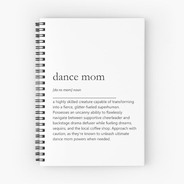 Item preview, Dance Mom Definition Quote designed and sold by PerfectDance.