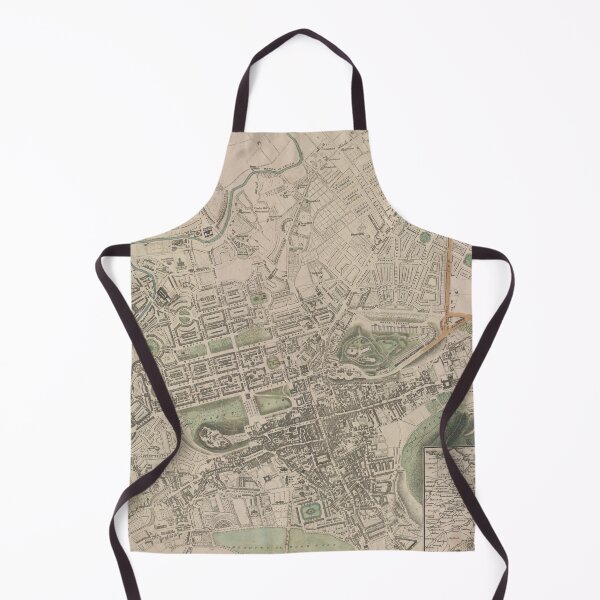 Item preview, Vintage Edinburgh Scotland Map (1827) designed and sold by BravuraMedia.