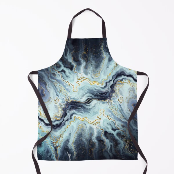 Item preview, Abstract Blue and Gold designed and sold by VaraAnn.