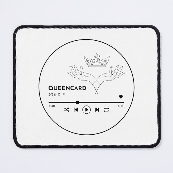 Item preview, Queen Card (G)I-DLE Crown Player, QueenCard Logo, Kpop, GI-DLE Merch, Queen designed and sold by Julia Dorian.