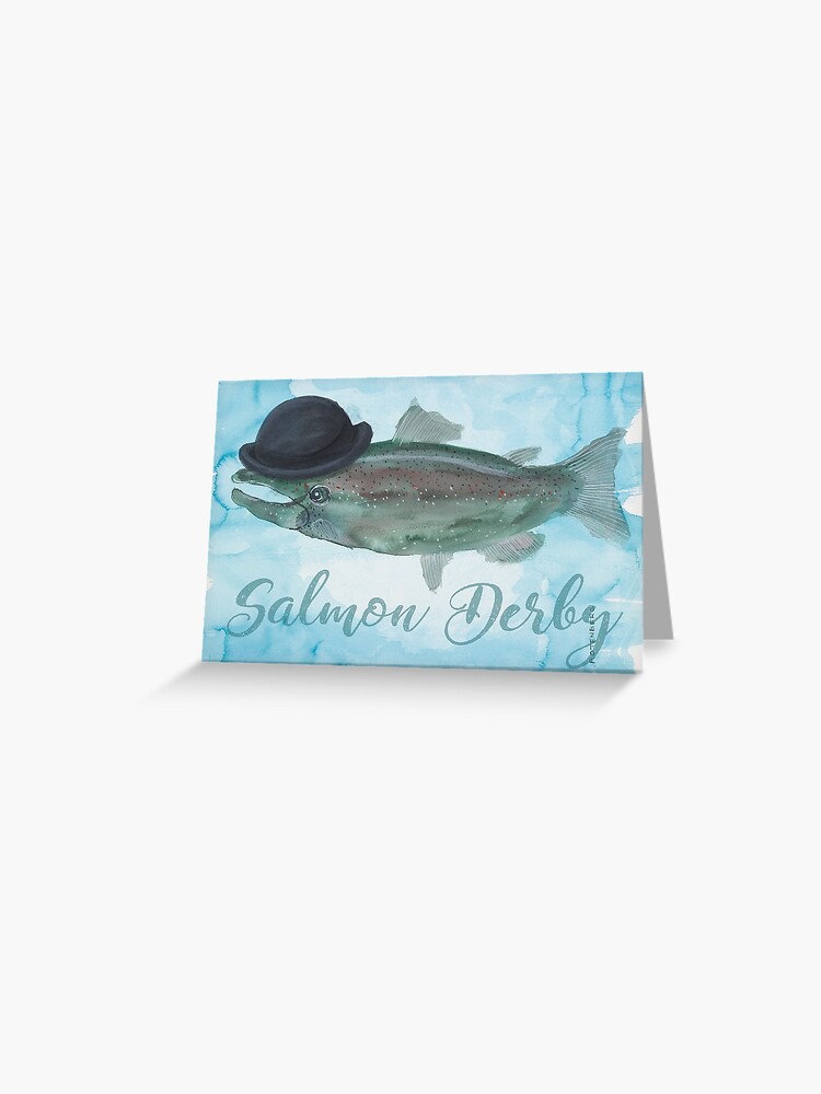 salmon fish hat