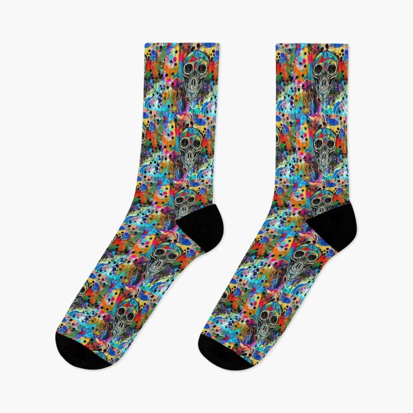 Item preview, Skull,Multicolored skull, creative skull, magic skull designed and sold by Hexen3.