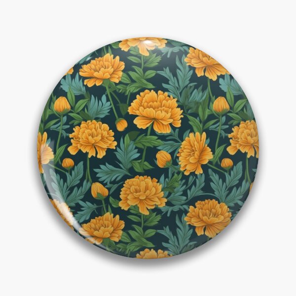 Item preview, Yellow floral pattern  designed and sold by florallover444.