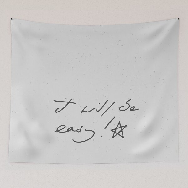 Item preview, Motivational, Morning Daily Affirmation "it will be easy!" designed and sold by Anomalypark.