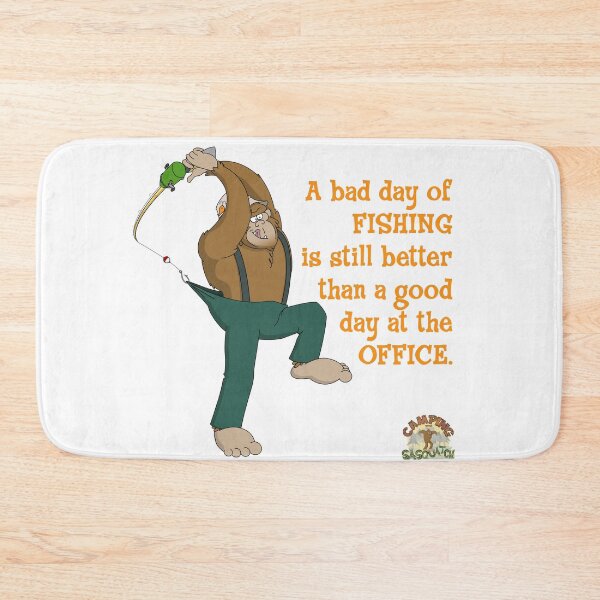 Item preview, Sasquatch and a bad day fishing. designed and sold by LethalChicken.