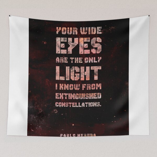 Item preview, Pablo Neruda Quote - Typographic Print 01 - Love, Poetry designed and sold by Studio Grafiikka.