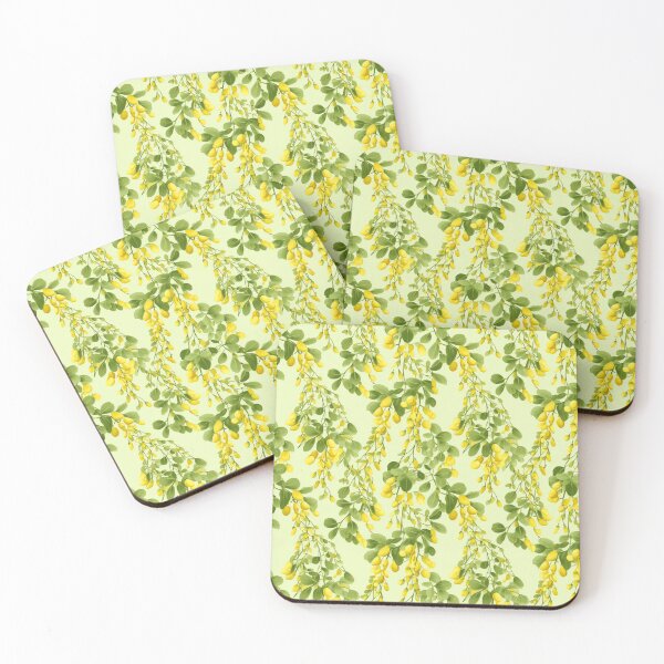 Item preview, Yellow floral pattern  designed and sold by florallover444.