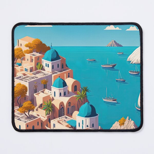 Item preview, Greek Islands designed and sold by fleurdesignart.