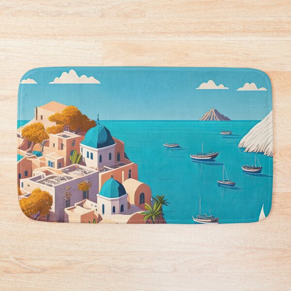 Item preview, Greek Islands designed and sold by fleurdesignart.