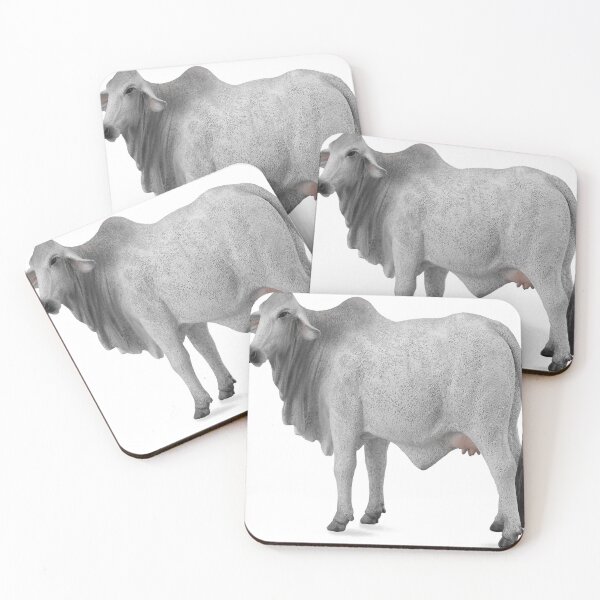 Item preview, black tailed gray cow with ears closed designed and sold by MoriahHo88.
