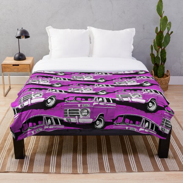 Item preview, Wild 1970s pink custom van art print designed and sold by bensclassicstuf.
