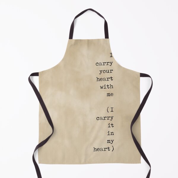 Item preview, I carry your heart with me - E E Cummings Poem - Literature - Typewriter Print on Antique Paper designed and sold by Studio Grafiikka.