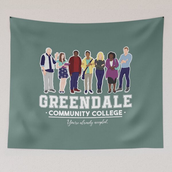 Item preview, Greendale Community College designed and sold by LimeyJadeGear.