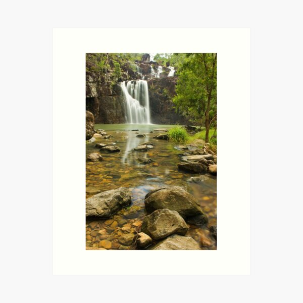 Cedar Ck Falls Art Print