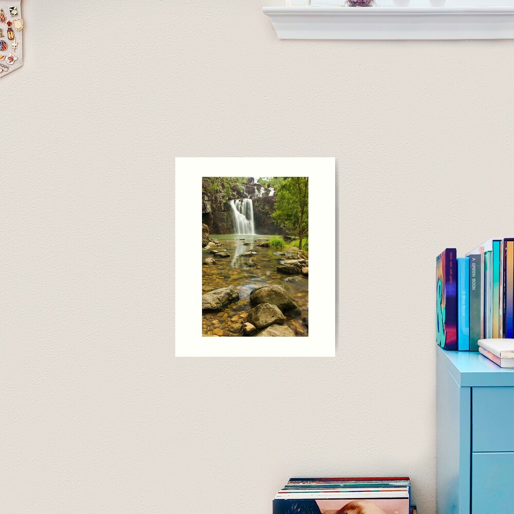 Cedar Ck Falls Art Print
