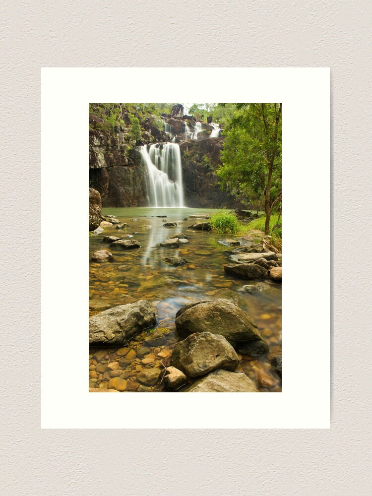 Alternate view of Cedar Ck Falls Art Print