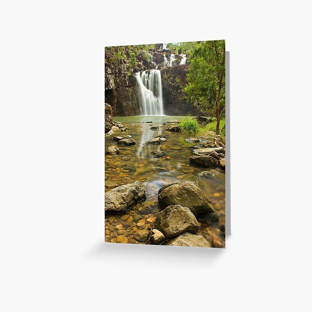 Cedar Ck Falls Greeting Card