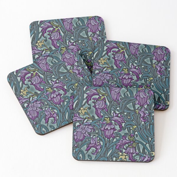 Item preview, Bluebells Stained Glass designed and sold by Monochrome-Dog.