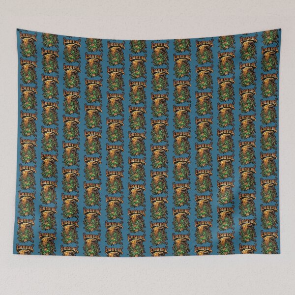 Item preview, After Oceano Burial Green Tent Monster Alien  Fans   designed and sold by janefowlerx.