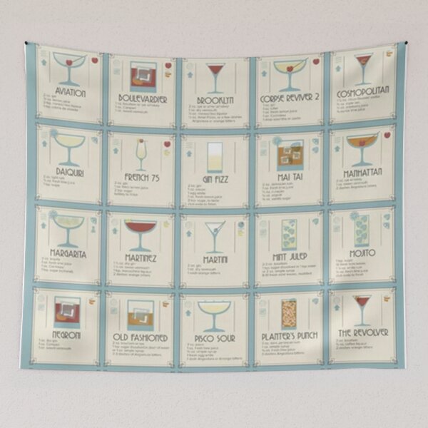 Item preview, Art Deco Cocktail Recipe  designed and sold by shearsjohn.