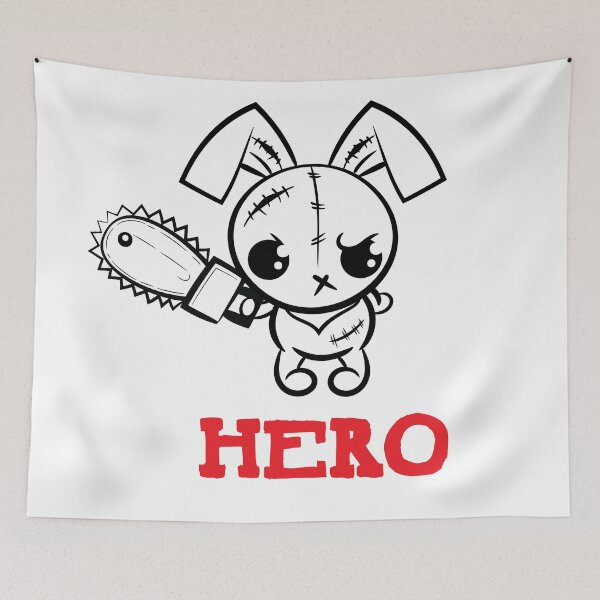Item preview, Hero Grumpy Voodoo Bunny designed and sold by ProjectX23.