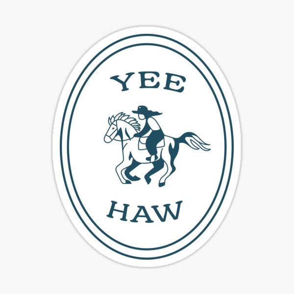 Item preview, YEE HAW cowgirl designed and sold by audreyperrry.