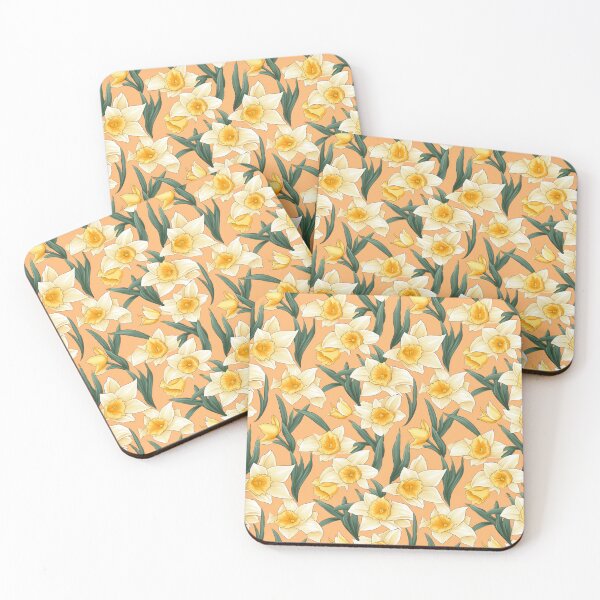Item preview, Cheery boho Orange floral pattern  designed and sold by florallover444.