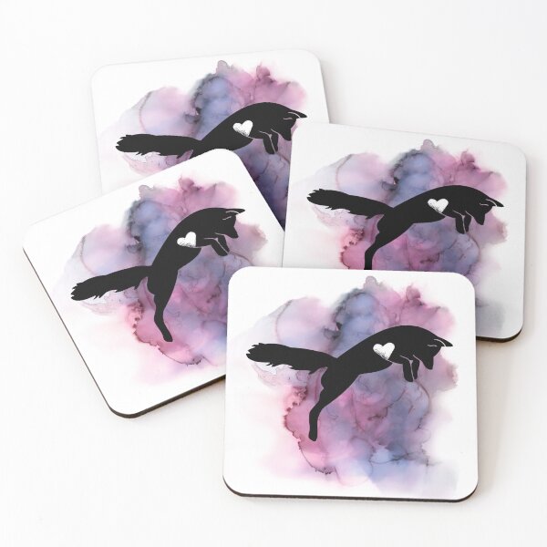 Artikelvorschau, Aquarellfuchs mit Herz entworfen und verkauft von Ashley Gagnon.