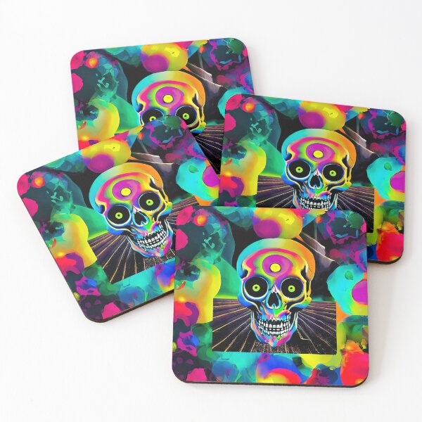 Item preview, Skull,Multicolored skull, creative skull, magic skull designed and sold by Hexen3.
