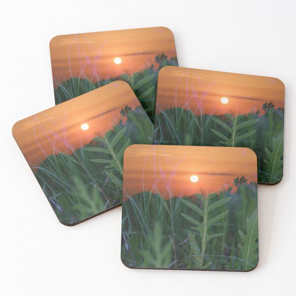 Item preview, Sunset and Green Leaves designed and sold by Votawgrapher.