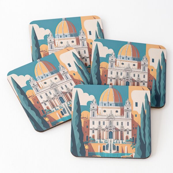 Aperçu de l'œuvre Cité du Vatican créée et vendue par fleurdesignart.
