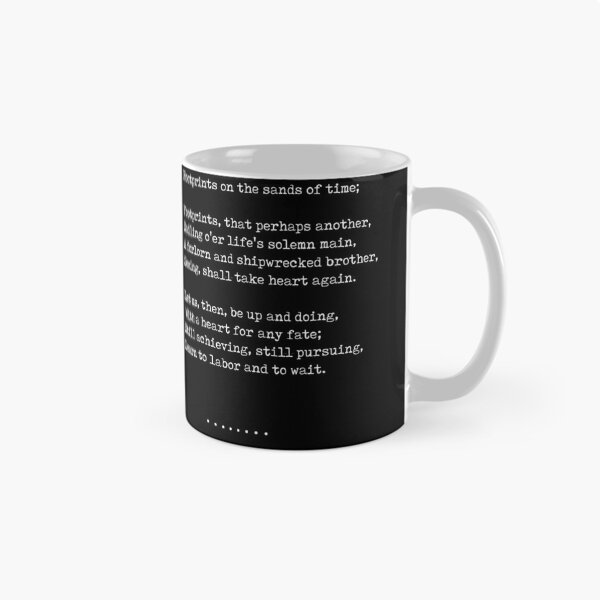 Item preview, A Psalm Of Life - Henry Wadsworth Longfellow Poem - Literature - Typewriter Print 2 - Black designed and sold by Studio Grafiikka.