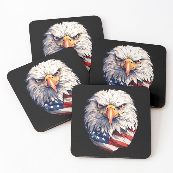 Item preview,  American eagle with american flag scarf  designed and sold by mixzer.