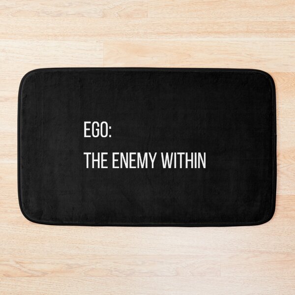 Item preview, Ego: The enemy within. Quotes about ego, simple, and wise. designed and sold by diahsariw.