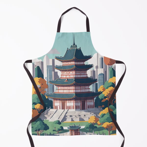 Item preview, Gyeongbokgung Palace designed and sold by fleurdesignart.