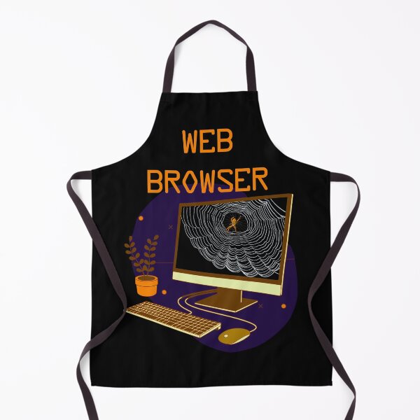 Item preview, Web Browser orb Weaver spider computer graphic  designed and sold by CATC0MMANDER.