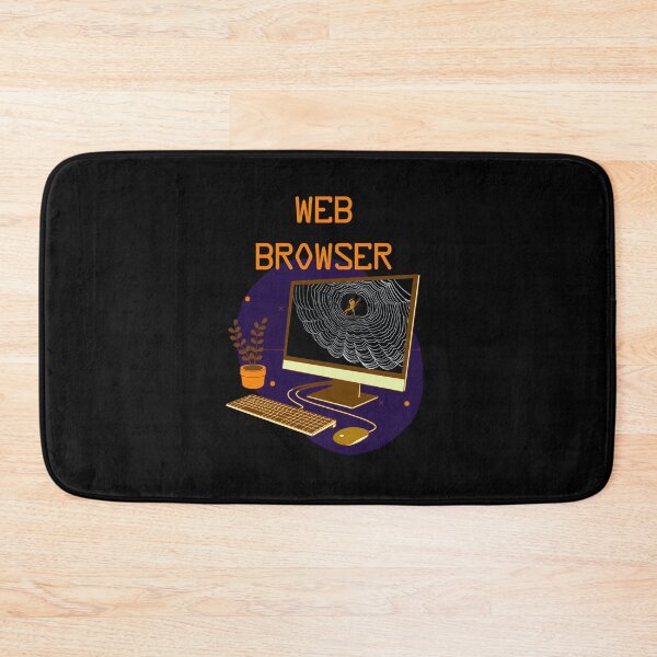 Item preview, Web Browser orb Weaver spider computer graphic  designed and sold by CATC0MMANDER.