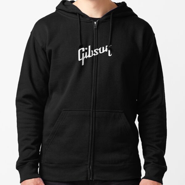 playing gibson guitars time Zipped Hoodie