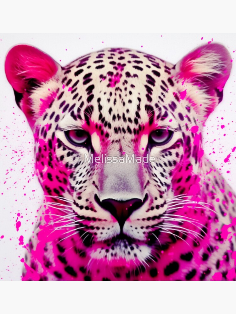 the pink business panther Art Print by nourbook