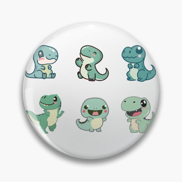 Artikelvorschau, Niedliche Kawaii-Dinosaurier Trex entworfen und verkauft von HarshBrown.