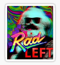 Rad Left Karl Marx Sticker