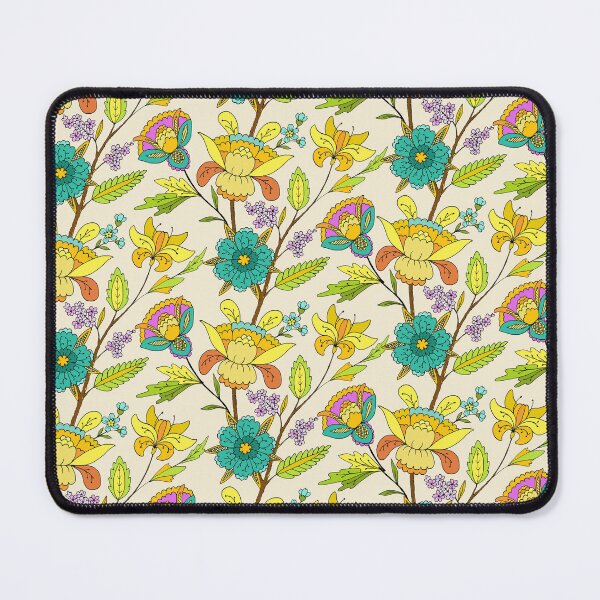 Item preview, Indian style floral pattern designed and sold by AmareteArt.