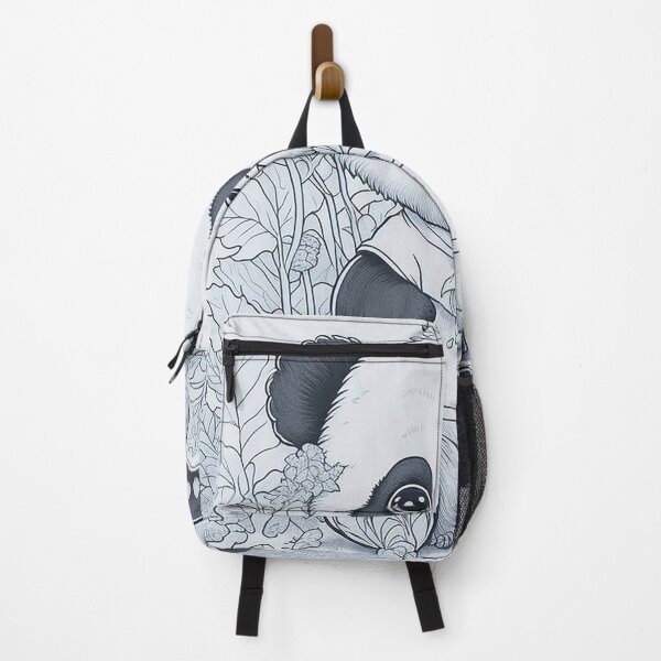 Item preview, Energetic Panda - Clean Line Art with Ink Accents designed and sold by mdhanim.
