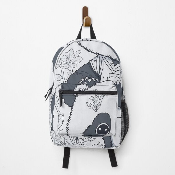 Item preview, Whimsical Panda - Vibrant Ink Drawing in Clean Lines designed and sold by mdhanim.