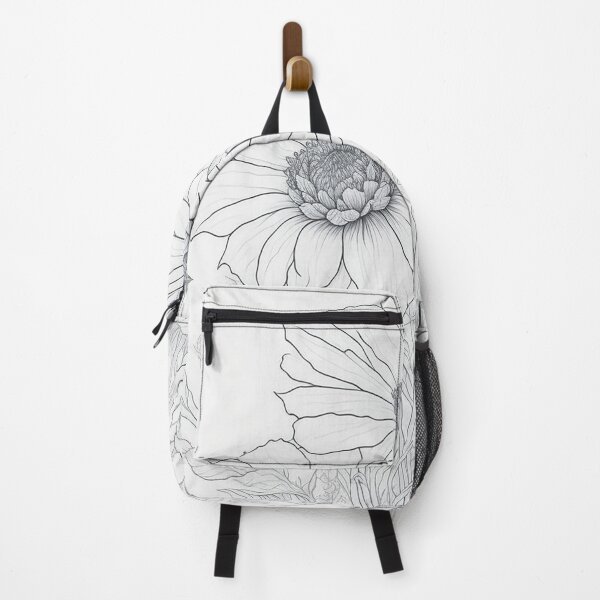 Artikelvorschau, Artistic Floral - Clean Line Art and Ink Rendering of a Flower entworfen und verkauft von mdhanim.