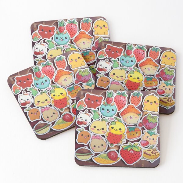 Item preview, Whimsical Kawaii Stickers: Cheerful Designs for Childlike Wonder - Sober Sips designed and sold by SoberSips.