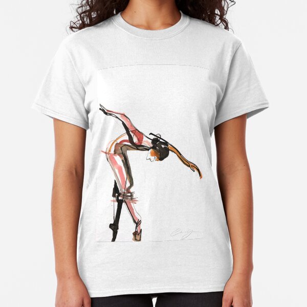 Ballet Dance Drawing Classic T-Shirt