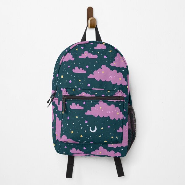 Item preview, Pink cloud and moon pattern starry sky designed and sold by Shaymalily.