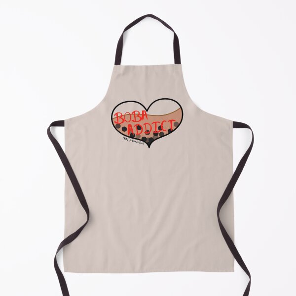 Item preview, Boba Tea Addict Heart designed and sold by KQsWonderland.