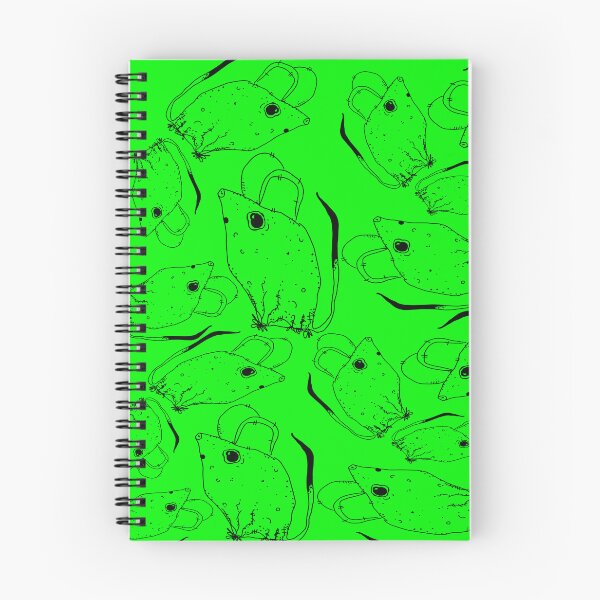 Item preview, TINY BUT MIGHTY BLACK x GREEN RODENT MOUSE  designed and sold by GIVENGRACE.ART.